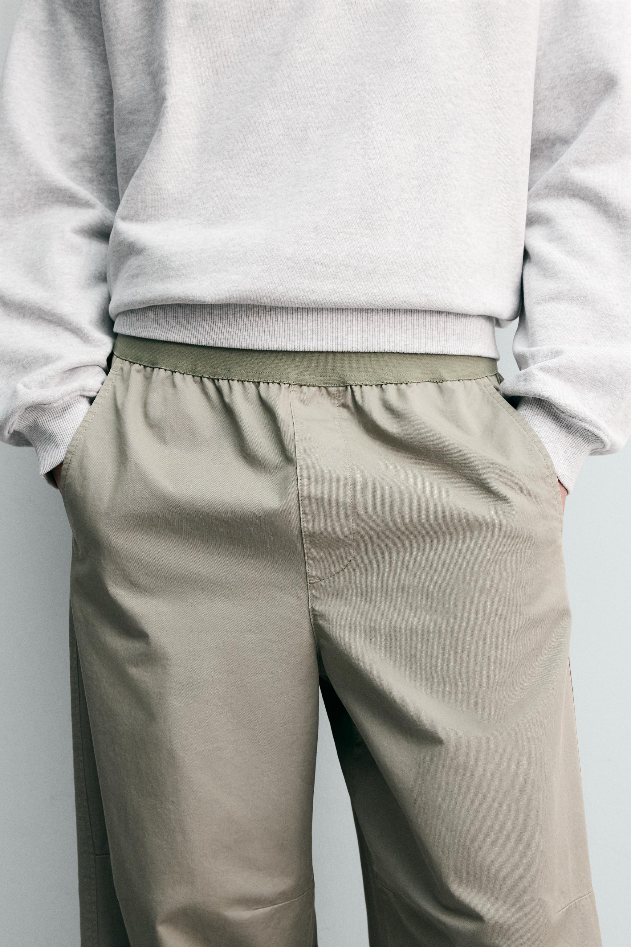 PANTALON PARACHUTE COUPE DÉCONTRACTÉE